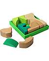 Grimm's Set Costruzioni Verde - Scoiattolo - Legno - 1+ anni Giochi Montessoriani