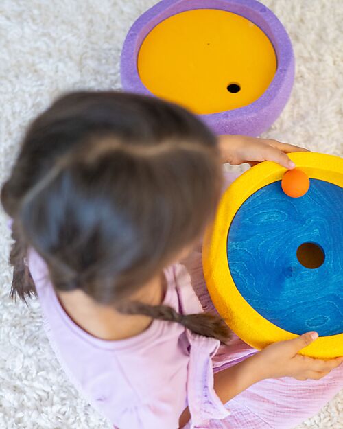 Grimm's Set Dischi Rotanti - Freddo Classico - Grimm's x Stapelstein Giochi di Equilibrio_