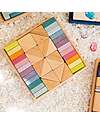 Grimm's Set Gioco Mattoncini Duo - Pastello - Legno 100% FSC Costruzioni in Legno