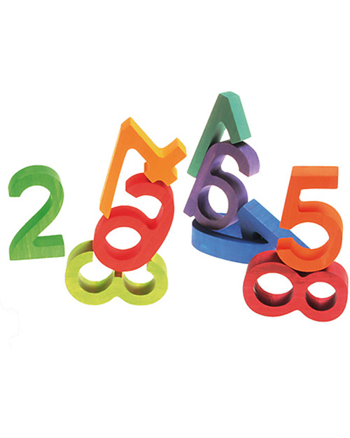 Grimm's Set Numeri, Arcobaleno - dallo 0 al 9 Giochi STEM