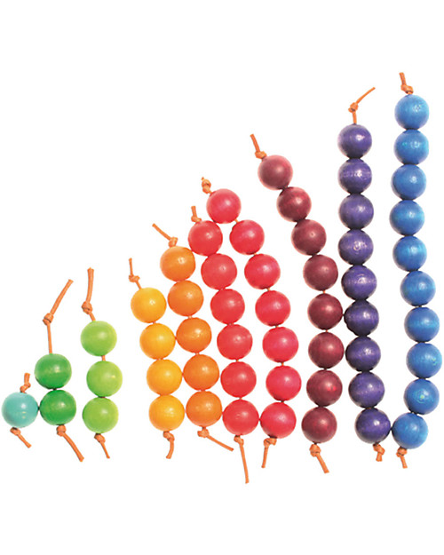Grimm's Set Scala di Palline, 55 pezzi - Per imparare a contare! Giochi STEM
