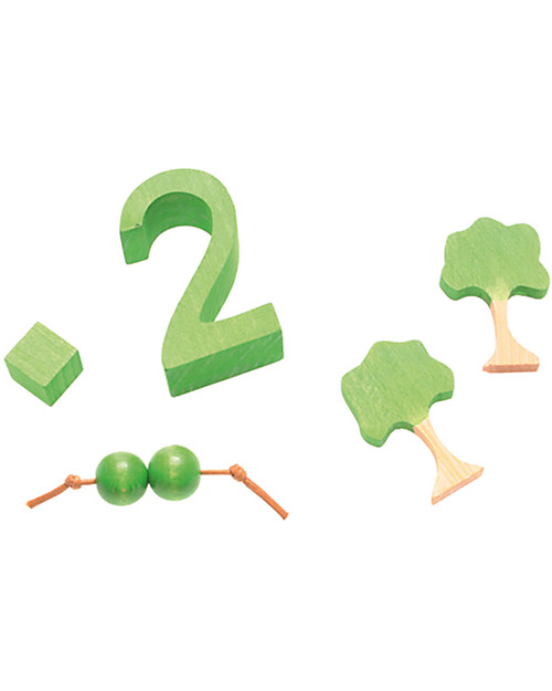 Grimm's Set Scala di Palline, 55 pezzi - Per imparare a contare! Giochi STEM