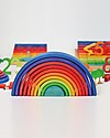 Grimm's Tunnel Arcobaleno - 10 pezzi - Scopri il Mondo dei Numeri! Giochi Montessoriani