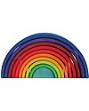 Grimm's Tunnel Arcobaleno - 10 pezzi - Scopri il Mondo dei Numeri! Giochi Montessoriani