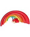 Grimm's Tunnel Arcobaleno - 12 pezzi - Grande, 38 cm Giochi Montessoriani