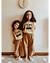 Growing Together T-Shirt Balance Is The Key  - Beige Castagno - Cotone Bio e Tinte Naturali T-shirt