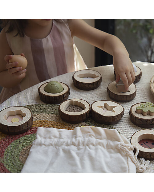 Guide Craft Gioco Nature Feel and Find - 24 Pezzi - Natura e le Sue Forme Giochi Sensoriali_