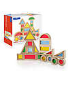 Guide Craft Set 20 Blocchi Arcobaleno Junior - Colori Primari - Apprendimento STEM Giochi Sensoriali_