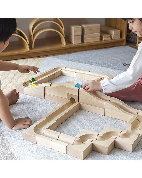 Guide Craft Set Pista per Biglie - 40 pezzi - Apprendimento STEM Giochi Sensoriali_