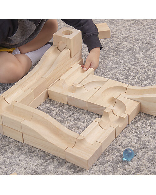 Guide Craft Set Pista per Biglie - 40 pezzi - Apprendimento STEM Giochi Sensoriali_