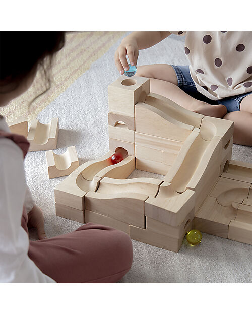 Guide Craft Set Pista per Biglie - 40 pezzi - Apprendimento STEM Giochi Sensoriali_