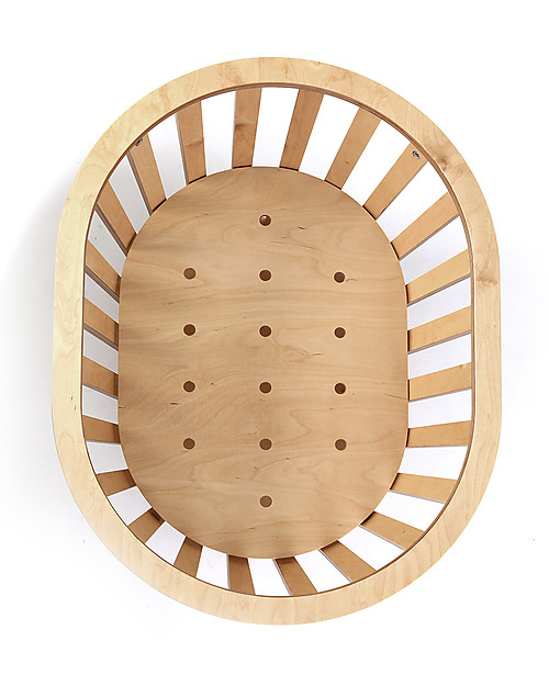 Guum Barcelona Miniguum, Culla Trasformabile in Legno Naturale - Diventa cesto portagiochi o tavolino! Culle e Ceste