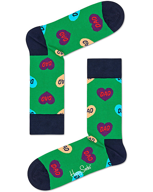 Happy Socks Pacco Regalo Papà - 3 Paia di Calzini Assortiti Calzini