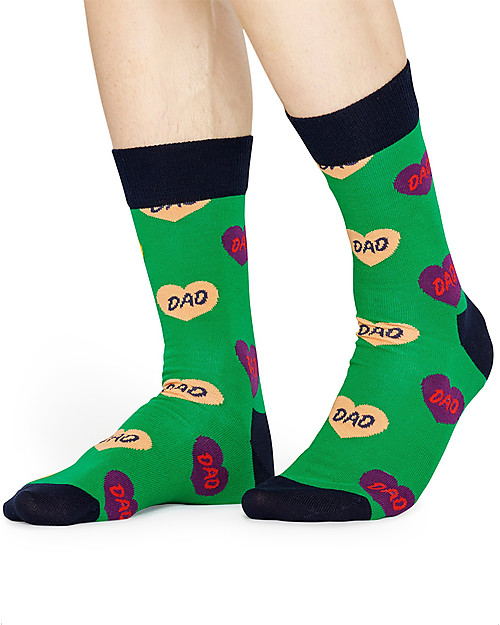Happy Socks Pacco Regalo Papà - 3 Paia di Calzini Assortiti Calzini