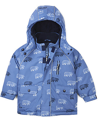 Hatley Completo da Neve Baby Giacca Impermeabile + Salopette Imbottite, Orsi Polari Cappotti