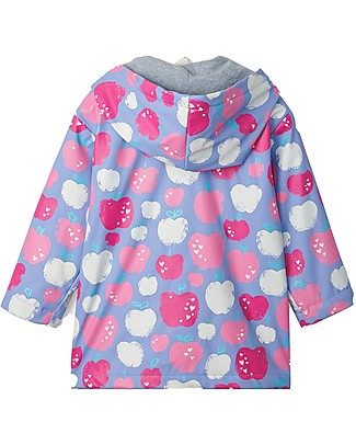 Hatley Impermeabile - Stamped Apples - Resistente Fuori Comodo e Caldo Dentro Giacche