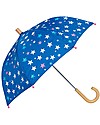 Hatley Ombrello Colour Changing - Galactic Stars - Cambia Colore con la Pioggia! Ombrelli