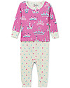 Hatley Pigiama Baby Maniche Lunghe con Applique, Principessa  - 100% cotone bio Pigiami