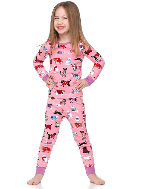 Hatley Pigiama Gatti Freddolosi - 100% Cotone Pigiami