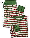 Hatley Pigiama Maniche Lunghe Donna - Silhouette Pines - 100% Cotone Bio - Pigiama Matchy Matchy Pigiami