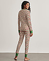 Hatley Pigiama Maniche Lunghe Donna - Silhouette Pines - 100% Cotone Bio - Pigiama Matchy Matchy Pigiami