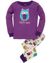 Hatley Pigiama Pantalone - “Night Owl” - 100% Cotone-ULTIMI TG 7 ANNI! Pigiami