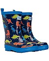 Hatley Stivaletti da Pioggia Shiny Rain - Linework Dinos - Morbidi Dentro e Super Resistenti Fuori Stivali Pioggia