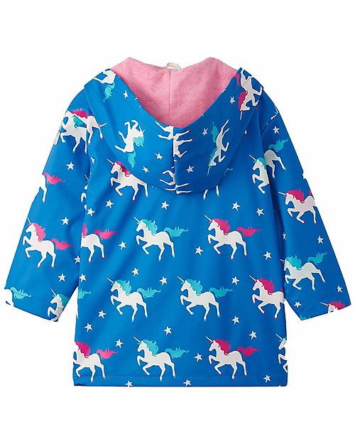 Hatley Twinkle Unicorns Colour Changing Raincoat Giacche