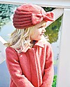 Hats Over Heels Cappello a Turbante con Fiocco, Rabarbaro - Lana merino foderata in pile Cappelli Invernali