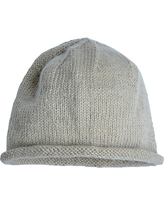 Hats Over Heels Cappello Invernale Hunter (1-2, 2-5 e 5-8 anni), Beige - 100% Lana Merino Cappelli