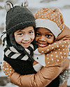 Hats Over Heels Cappello Invernale Skunk, Grigio Scuro (1-2, 2-5 e 5-8 anni) - 100% Lana Merino Cappelli Invernali