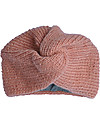 Hats Over Heels Cappello Turbante, Rosa (0-2 anni) - 100% Lana Merino Cappelli Invernali