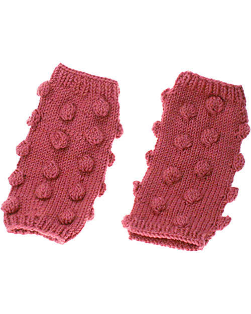 Hats Over Heels Scaldamuscoli in Lana Merino, Rosa Taupe - Caldissimo accessorio moda! Calzini