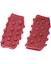 Hats Over Heels Scaldamuscoli in Lana Merino, Rosa Taupe - Caldissimo accessorio moda! Calzini