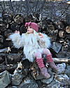 Hats Over Heels Scaldamuscoli in Lana Merino, Rosa Taupe - Caldissimo accessorio moda! Calzini