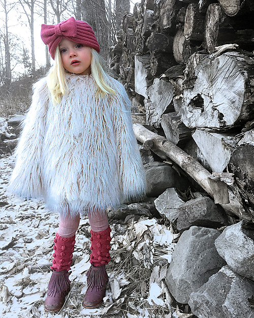Hats Over Heels Scaldamuscoli in Lana Merino, Rosa Taupe - Caldissimo accessorio moda! Calzini