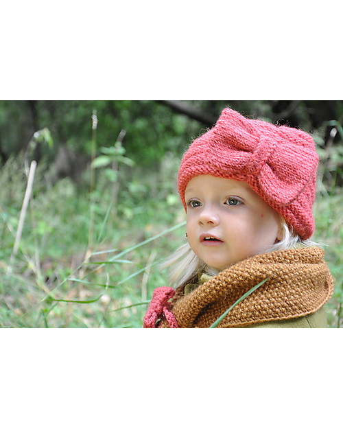 Hats Over Heels Sciarpa Bimba, Rabarbaro/Cannella - 100% lana merino Sciarpe
