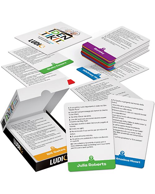 Headu Identikit - Intelligenze Personali - 50 Carte Giochi da Tavolo