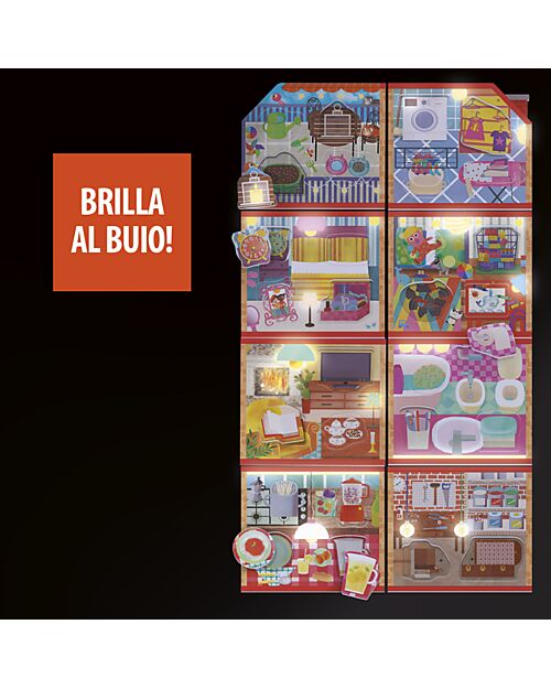 Headu La Mia Casetta Montessori New - Intelligenze Personali - 1 Casetta + 32 Tessere Giochi da Tavolo