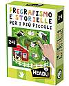 Headu Pregrafismo E Storielle - Montessori - 6 Puzzle Con Percorsi A Incavo Giochi da Tavolo
