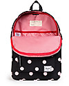 Herschel Supply Co. Zaino Heritage Youth 6+ Anni - Nero con Pois Rosa Zaini Scuola
