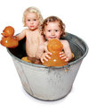 Hevea Alfie Maxi - Papera Bagno Grande - 100% Gomma Naturale (perfetta a tutte le età!) Giochi Bagno