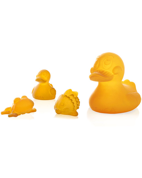 Hevea Alfie Maxi - Papera Bagno Grande - 100% Gomma Naturale (perfetta a tutte le età!) Giochi Bagno