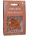 Hevea Ciuccio Corone 0-3 Mesi - Rotondo Naturale Ciucci