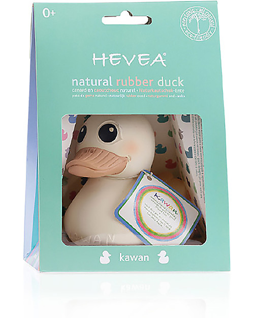 Hevea Kawan Papera 3 in Uno - 100% Gomma Naturale (dipinto con pigmenti vegetali!) Giochi Bagno