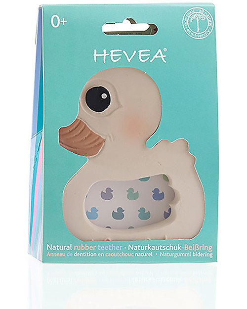 Hevea Massaggiagengive Naturale Kawan - 100% Gomma Naturale (dipinto con pigmenti vegetali!) Massaggiagengive