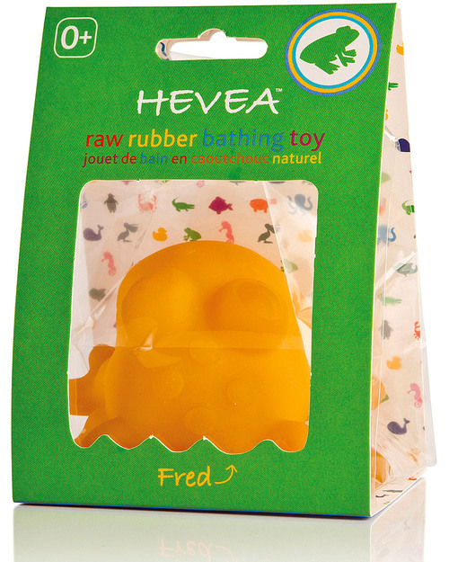 Hevea Rana Bagnetto Fred Gomma Naturale: Sicura & Sostenibile Giochi Bagno