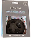 Hevea Star Ball - Grigio Scuro - 100% Gomma Naturale Massaggiagengive