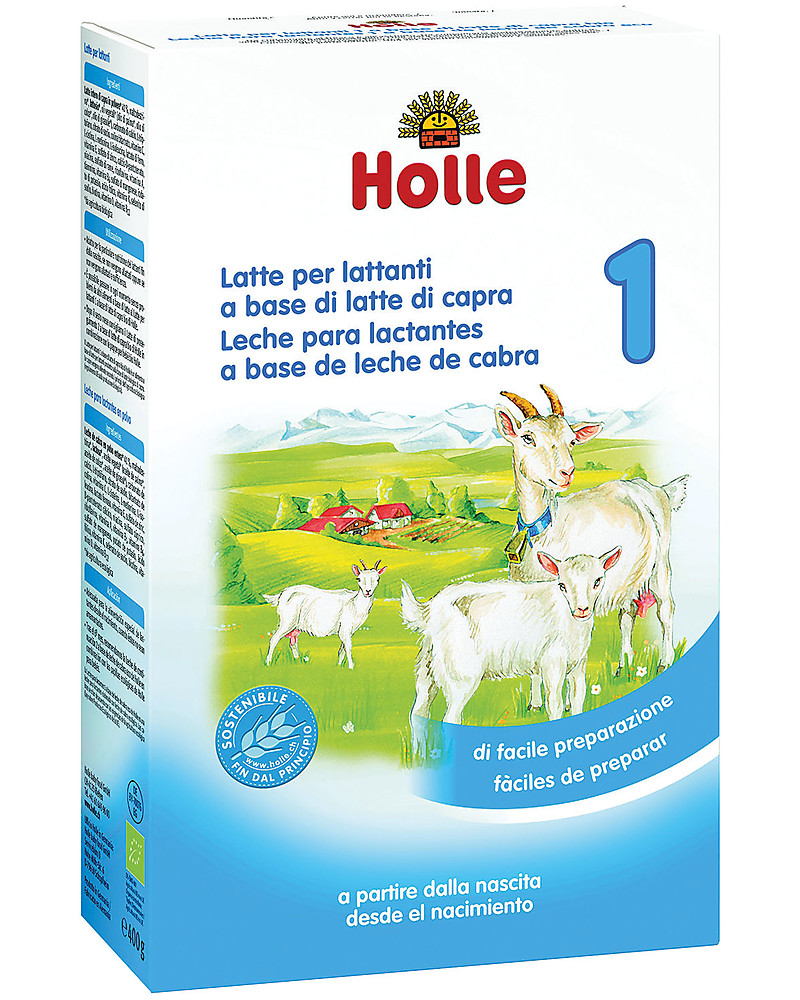 Holle Latte di Capra in Polvere Bio 1 - Dalla nascita a 6 mesi unisex  (bambini)
