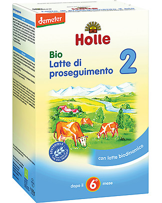 Holle Latte di Proseguimento in Polvere Bio 2 - Da 6 a 10 mesi circa Omogeneizzati
